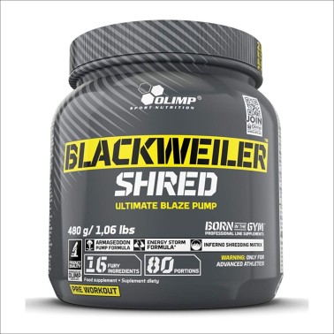 OLIMP Blackweiler Shred 480 g PRE ALLENAMENTO