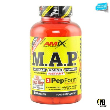 AMIX M.A.P. - Muscle Amino Power 150 compresse AMINOACIDI COMPLETI / ESSENZIALI