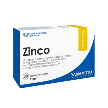 YAMAMOTO RESEARCH Zinco 30 capsule in vendita su Nutribay.it