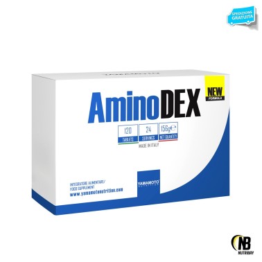 YAMAMOTO NUTRITION AminoDEX® 120 compresse AMINOACIDI COMPLETI / ESSENZIALI