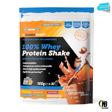 NAMED 100% WHEY PROTEIN SHAKE - 900 gr PROTEINE