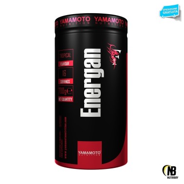 YAMAMOTO NUTRITION Energan 700 grammi PRE ALLENAMENTO