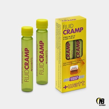 +WATT Fluid Cramp 2 fiale da 25 ml CARBOIDRATI - ENERGETICI