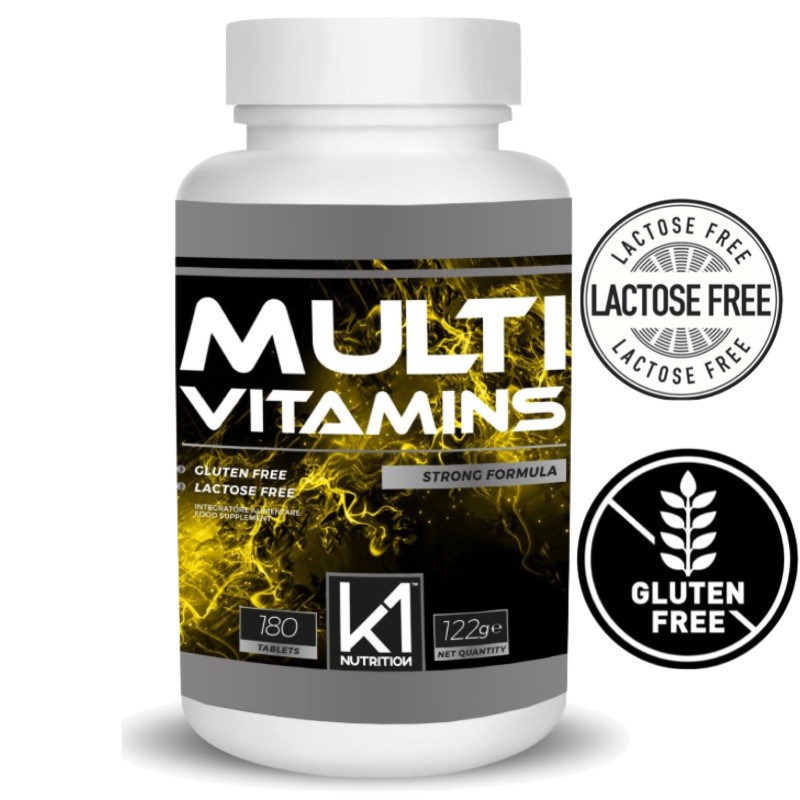 K1 Nutrition Multi Vitamins 180 caps Multivitaminico - Minerale Alto dosaggio in vendita su Nutribay.it