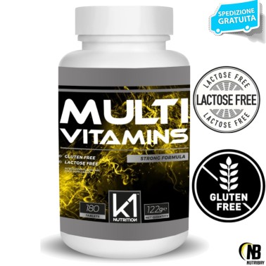 K1 Nutrition Multi Vitamins 180 caps Multivitaminico - Minerale Alto dosaggio VITAMINE