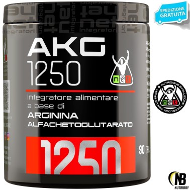 Net Akg 1250 90 Compresse Arginina Alfachetoglutarato ARGININA