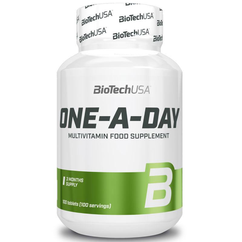 Biotech One a Day 100 cpr. Multivitaminico Multiminerale completo Alto Dosaggio in vendita su Nutribay.it