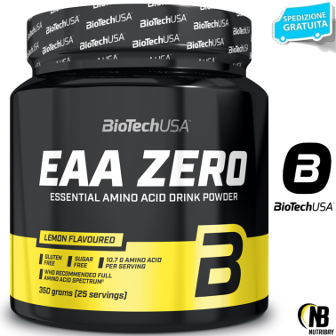 BIOTECH USA EAA Zero 350 grammi AMINOACIDI COMPLETI / ESSENZIALI