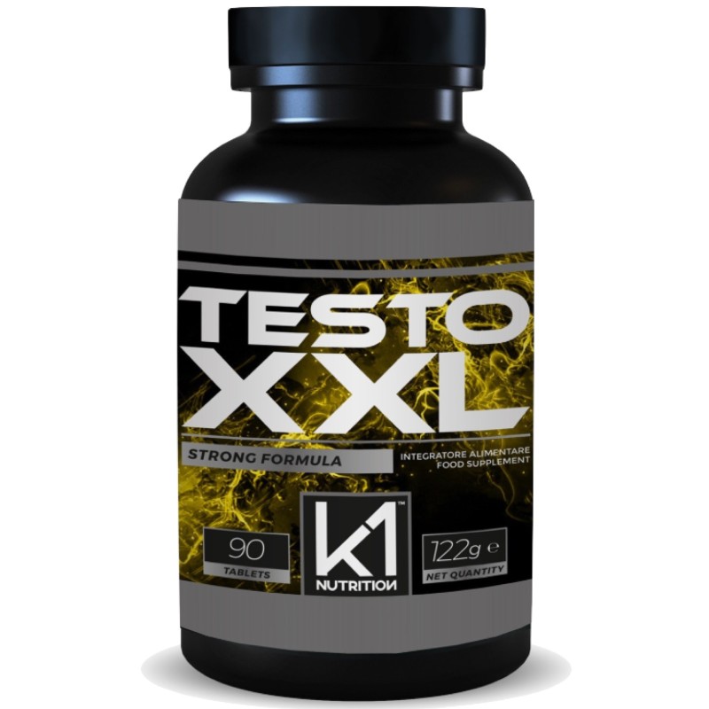 K1 Nutrition Testo XXL 90 cpr Zmb6 con Tribulus Terrestris e Fieno Greco TONICI