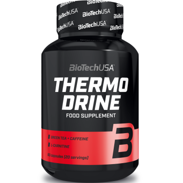 Biotech Thermo Drine 60 cps Termogenico con Carnitina Yerba Mate e Garcinia BRUCIA GRASSI TERMOGENICI