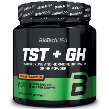 Biotech Usa TST+GH 300 gr DAA AKG glutammina carnitina ornitina zinco magnesio TONICI