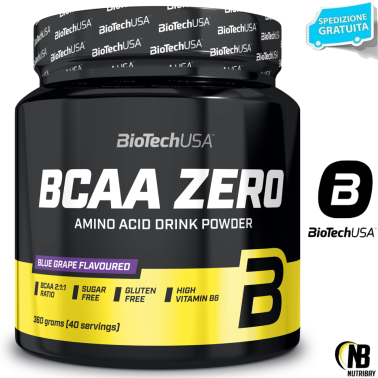 BIOTECH USA BCAA Zero 360 grammi AMINOACIDI BCAA