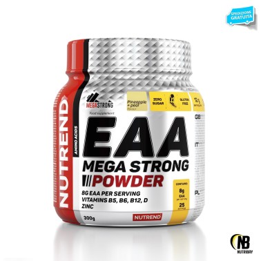 NUTREND EAA Mega Strong Powder – 300 gr AMINOACIDI COMPLETI / ESSENZIALI