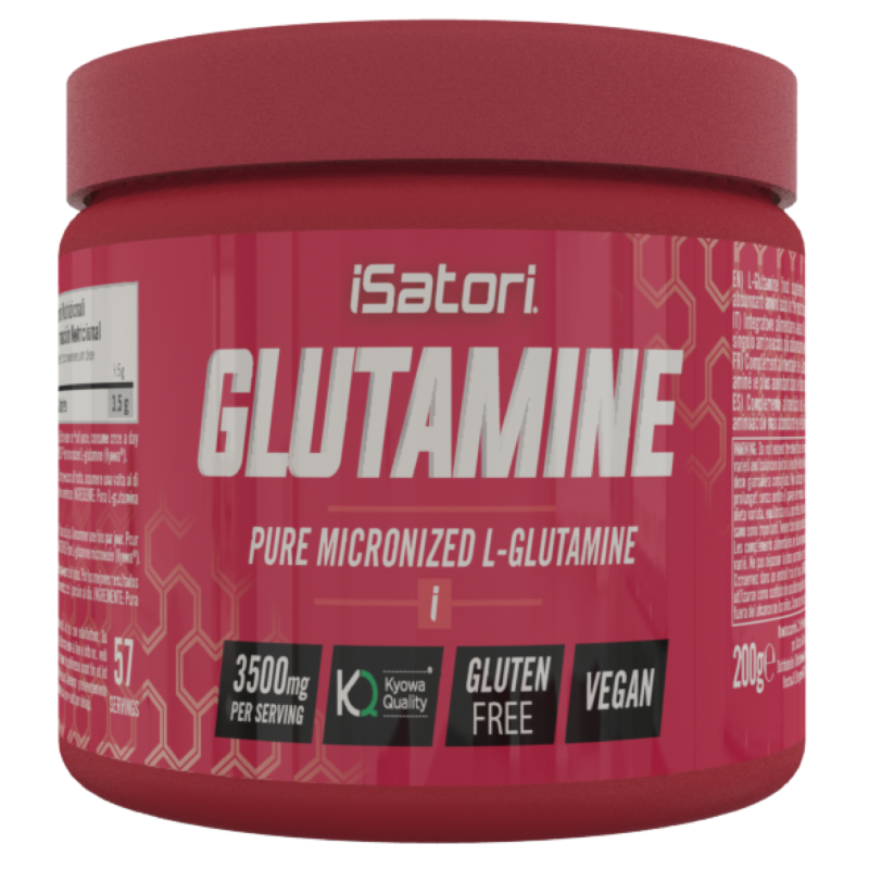 ISATORI Glutamine 200 gr Glutammina Micronizzata Kyowa GLUTAMMINA