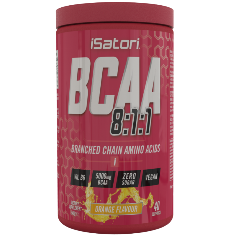 Isatori Bcaa 8:1:1 240 gr Aminoacidi Ramificati rappporto 811 con b6 AMINOACIDI BCAA 8.1.1