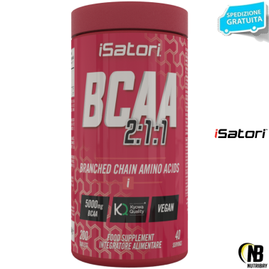Isatori Bcaa s 200 Aminoacidi Ramificati Vitamine B1 B6 B12 AMINOACIDI BCAA