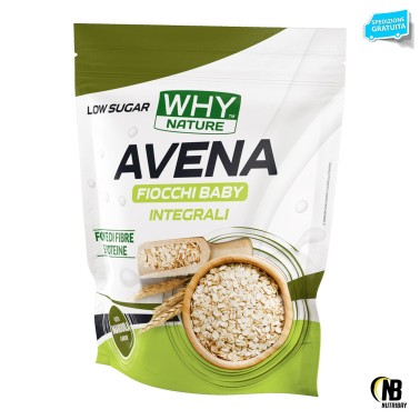 WHY NATURE Avena Fiocchi Baby 1kg AVENE - ALIMENTI PROTEICI