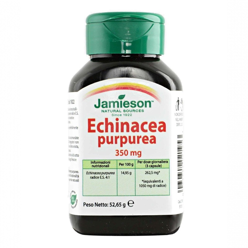 JAMIESON Echinacea Purpurea 90 caps RIMEDI NATURALI