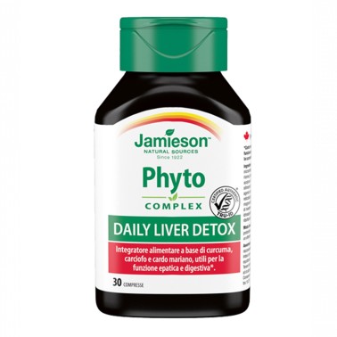 JAMIESON Phyto Complex Daily Liver Detox 30 cpr DRENANTI DIURETICI