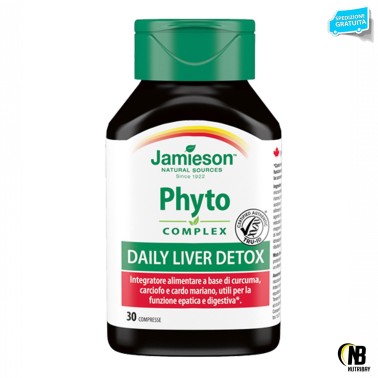 JAMIESON Phyto Complex Daily Liver Detox 30 cpr DRENANTI DIURETICI