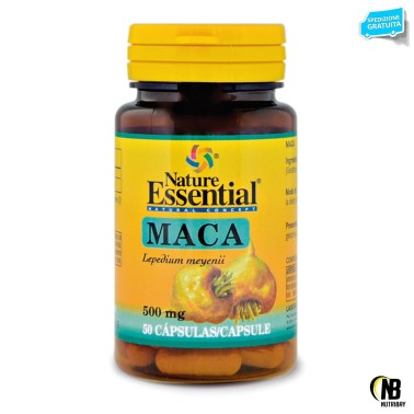 NATURE ESSENTIAL Maca 500 mg - 50 caps TONICI