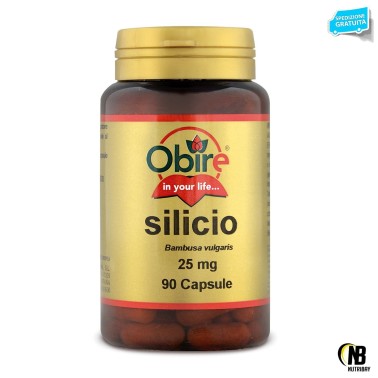 OBIRE Silicio 25 mg - 90 capsule BENESSERE-SALUTE