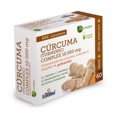 NATURE ESSENTIAL Curcuma 60 caps in vendita su Nutribay.it