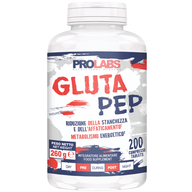 Prolabs Glutapep 200 cpr. Glutammina Peptidica Peptide di Glutamina GLUTAMMINA