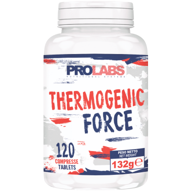 PROLABS Thermogenic Force 120 cpr. Potente Termogenico con Tirosina e Citrus BRUCIA GRASSI TERMOGENICI