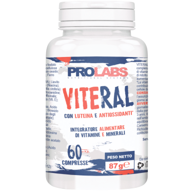 PROLABS VITERAL 60 c. Multivitaminico Multiminerale Completo Vitamine e Minerali VITAMINE