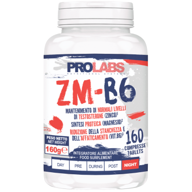 PROLABS Zmb6 160 cpr. Zma Zm b6 Zinco Magnesio Vitamina b6 TONICI