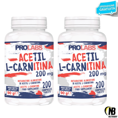PROLABS Acetil L-Carnitina 2 X 200 cps ( 400 ) da 200 mg Carnitina CARNITINA