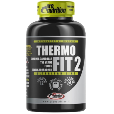 Pronutrition Thermo Fitt 2 90 cps termogenico con Garcinia e Fucus BRUCIA GRASSI TERMOGENICI