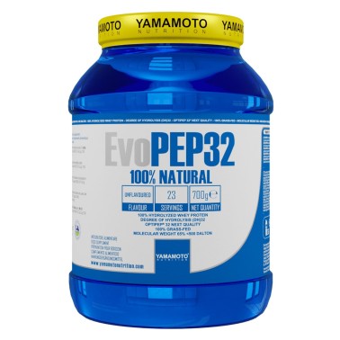 YAMAMOTO NUTRITION EvoPEP32 100% NATURAL 700 grammi PROTEINE