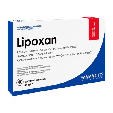 YAMAMOTO RESEARCH Lipoxan® 40 capsule BRUCIA GRASSI TERMOGENICI
