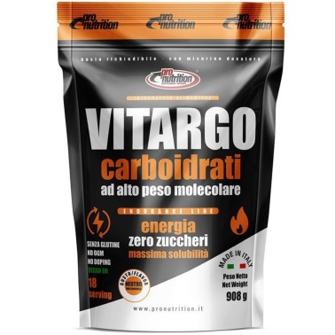 Pronutrition Vitargo busta 908gr carboidrati ad alto peso molecolare CARBOIDRATI - ENERGETICI