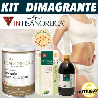 Tisanoreica KIT DIMAGRANTE Bevanda Pasto sostitutivo + Estratto 28 riducente KIT DIMAGRANTI