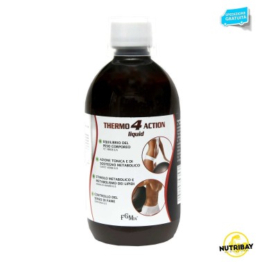 FGM04 Thermo 4 Action Liquid 500ml BRUCIA GRASSI TERMOGENICI