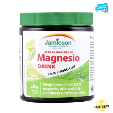 JAMIESON Magnesio Drink 228 grammi SALI MINERALI