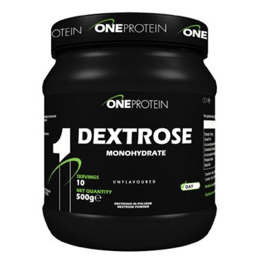 ONE PROTEIN Dextrose Monohydrate 500 grammi in vendita su Nutribay.it