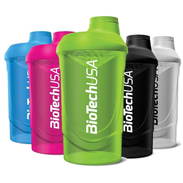 Biotech Usa SHAKER WAVE da palestra 600 ml Per Integratori ACCESSORI