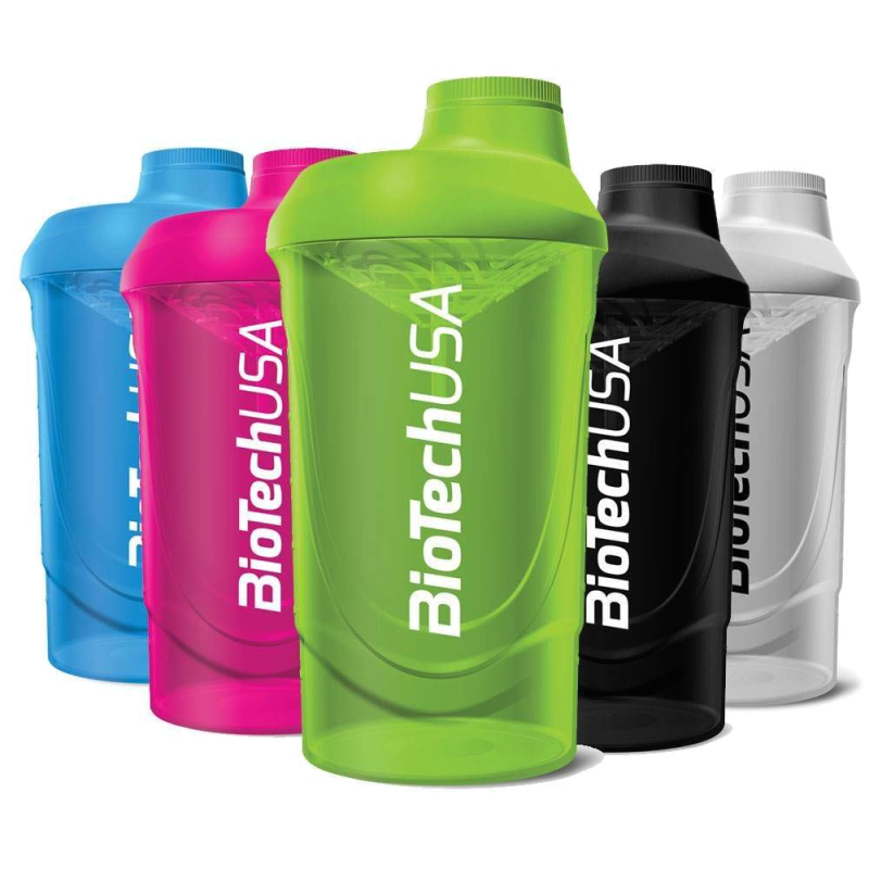 Biotech Usa SHAKER WAVE da palestra 600 ml Per Integratori ACCESSORI