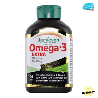 JAMIESON Omega-3 Extra 100 perle OMEGA 3