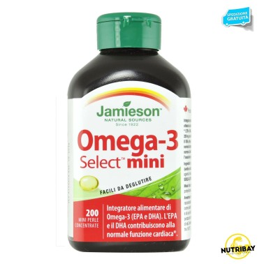 JAMIESON Omega-3 Select Mini 200 perle OMEGA 3