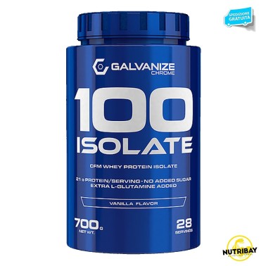 GALVANIZE NUTRITION 100 ISOLATE 700 gr PROTEINE