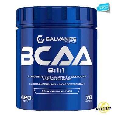 GALVANIZE NUTRITION BCAA 811 420 gr AMINOACIDI BCAA 8.1.1