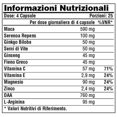 GALVANIZE NUTRITION T-MAX 100 caps TONICI