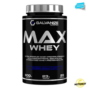 GALVANIZE NUTRITION MAX WHEY 900 gr PROTEINE