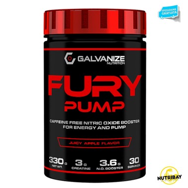 GALVANIZE NUTRITION FURY PUMP 330 gr PRE ALLENAMENTO