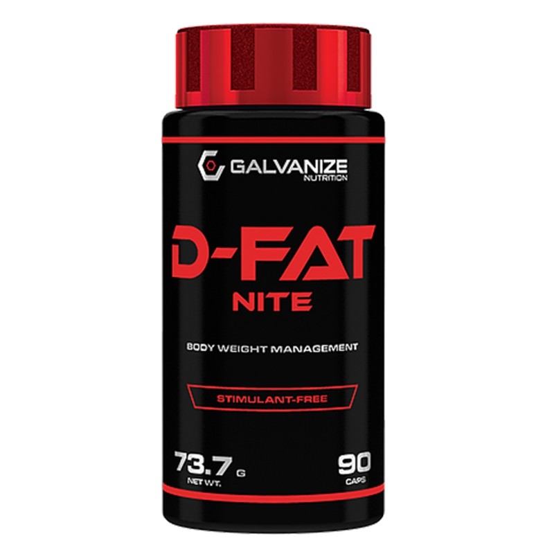 GALVANIZE NUTRITION D-FAT NITE 90 caps BRUCIA GRASSI TERMOGENICI